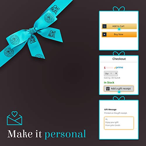 Oh! Nuts Chocolate Covered Pretzel Gift Baskets - 100 Mini Chocolates Pretzels Gifts Basket - 6 Assorted Flavors Snacks Box - Chocolate Tray for Holiday, Birthday, Corporate, Men & Women - Image 7