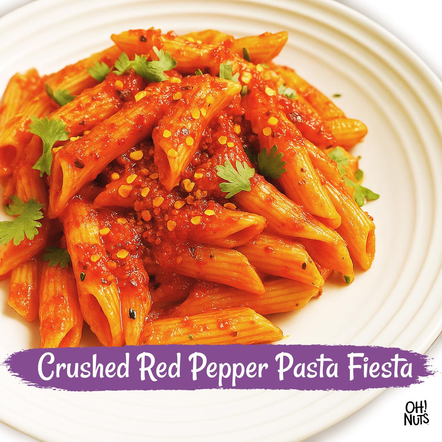 Oh! Nuts Crushed Red Pepper Flakes, 16 oz Value Bag - Includes Empty Jar + Measuring Spoon, Extra Fresh & Aromatic - Naturally Non-GMO - Used by Top Chefs - Image 4