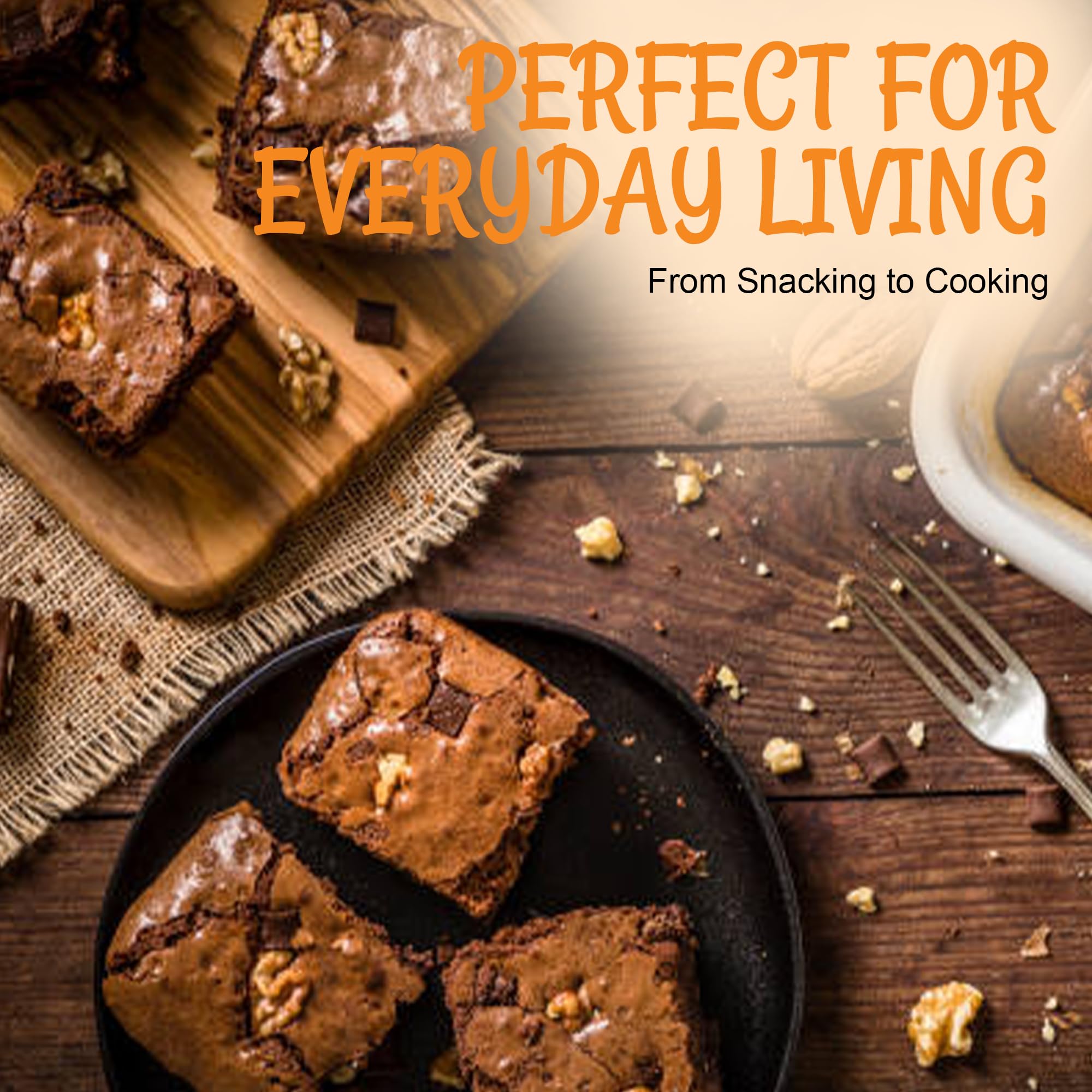 Oh! Nuts Pecans Dry Roasted Salted - All Natural Salted Pecans Halves - 2 lb Bulk Bag - Oil-Free Crunchy Snack - Image 4